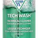 Nikwax Tech Wash,10 fl. oz., Nikwax Tech Wash Technical Cleaner for Jackets and Outerwear, Restores Waterproofing in Rain, Ski, and Snow Gear, Safe for Gore-Tex and DWR