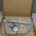 JC Whitney Window Regulator Compatible with 2003-2007 Honda Accord Coupe, for Models with Anti-Pinch Protection Front, Driver Side JH462902