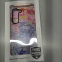 for Samsung Galaxy S23+ Case, Coastal Vintage Collage Pattern with Flowers & Shells, Military-Grade Drop Protection, Vintage Seaside Soft Slim TPU Cover with Camera Protection for Girls (Sunflower1)