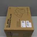 Shiatsu Neck Massager with Heat, Electric Deep Tissue Kneading Massage Pillow with 10-Minute Timer for Full Body Muscle Pain Relief, Cordless Portable Cervical Traction Device (Black)