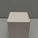 Sumnacon Square Linen Tissue Box Cover - Stylish Cube Tissue Box Holder with Magnetic Bottom, Decorative Tissue Box for Vanity Toilet Tank Dresser Night Stand Table Countertop Office Car, Beige