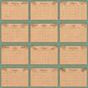 3 x Desk Calendar 2026, 12 Months Large Calendar runs from Jan 2026 - Dec 2026, Big Blotter Desk Pad for Office, Home, Business, Academic: Size 12" X 17"