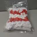 2 x FINGOOO Mini Red Santa Hats,30 Pieces Christmas Hat for Crafts 2.8 x 5 Small Santa Hats for Xmas Party Table Dinner Decorations