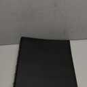 LETVPVOW Vintage Hardback 3 Ring Binder 2 Inch, Professional Leather Binders 2 Inch D Ring, Holds 400 Sheets Capacity - Black