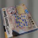 Matching Memory Game for Kids Age 3 4 5 6 7 8 9 Year Old, Travel Toys for Boys Girls 8 Double-Sided Cards Board Games Road Trip Essentials Airplane Car Camping Activity Ideal Christmas Birthday Gifts