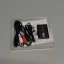 1Mii Bluetooth 5.3 Transmitter Receiver for TV to Wireless Headphones, Dual Link aptX Adaptive/Low Latency/HD Audio, Aux Bluetooth Audio Receiver Adapter for Home Stereo, Airplane, Boat, Gym (Black)