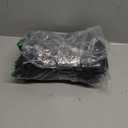 OLANLY Black Bathroom Rug 30x20, Extra Soft Absorbent Chenille Bath Rugs, Rubber Backing Quick Dry, Machine Washable Bath Mats for Bathroom Floor, Tub and Shower, Home Decor Accessories