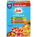 Dole Diced Peaches, Mandarin Oranges, and Mixed Fruit in Gel Variety Pack - Dole Fruit Bowls Snacks - 4.3 oz Bowls - 12 Pack, Best By: Mar 06 2026