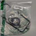 Mornajina 7 8 9 10 inch Lamp Shade Harp Holder, Adjustable Lamp Harps and Finals, Fit both Standard Lamp Rod and E26 E27 Light Base UNO Fitter Adapter Converter Finial Set (Black)