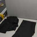 Pirate Costume Accessories Women Men Pirate Bandana Headband Head Scarf Pirate Sash Belt and Pirate Jewelry 3pcs (Black)