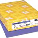 Neenah Paper 22091 Color Cardstock, 65lb, 8 1/2 x 11, Venus Violet, 250 Sheets