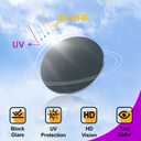 VISOONE Chunky Rectangle Sunglasses Women Men 90s Vintage Retro Accessories UV400 Protection Narrow Square Shades Harmony (Coco Tortoise)