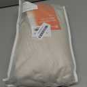 Melodieux Elegant Cotton Room Darkening Blackout Curtains for Living Room Bedroom Thermal Insulated Grommet Drapes, 52 by 84 Inch, Beige (1 Panel)