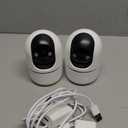 Indoor Security Camera 2 Packs, 2K 5G WiFi Baby/Pet/Dog/Nanny Cameras for Home Security, 360 PTZ Security Cameras with US Servers Phone App, 911 OneTap Call,AI Smart Detection,2 Way Talk,Privacy Mode