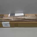 LazBlinds No Tools No Drill Cordless Bamboo Roman Shades, Light Filtering Window Treatment, Roll Up Bamboo Blinds for Window 31'' W x 64'' H, Tuscan B