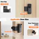 Blink Doorbell Mount, 2nd Gen Anti-Theft Blink Doorbell Camera Mount No Drilling with Rain Cover, Fit for Blink Video Doorbell 1st & 2nd Gen, No Block Sensor & Night Vision