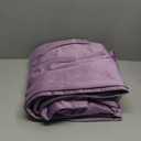 MIULEE Velvet Curtains Lavender Light Purple Elegant Grommet Thermal Insulated Soundproof Room Darkening Curtains/Drapes for Classical Living Room Bedroom Decor 52 x 96 Inch Set of 2