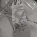 HITO 22x22 Pillow Inserts (Set of 2)- 100% Cotton Covering Down Alternative Throw Pillows White for Couch Bed Sofa