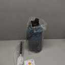 [2-IN-1 LID] 64 oz Insulated Water Bottle with Silicone Boot (48hrs Cold/24hrs Hot) - DIY Stickers, Leakproof, BPA Free, Half Gallon (Cyan Black)