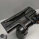 Candy Corded Stick Vacuum Cleaner, Powerful Suction Handheld Vacuum with One-Click Dust Disposal, 3-in-1 Use for Hard Floor, Ceramic Tile, 0.8 Liters Capacity, Easy Clean (Black)