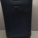 Softside Expandable Luggage with 4 Spinner Wheels, Durable Checked-Luggage Suitcase (Blue, 29-Inch)