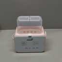 Baby Bottle Warmer, Gronwsy 8-in-1 Fast Milk Warmer with Timer Breastmilk or Formula, Fits 2 Bottles, Accurate Temperature Control, with Defrost, Sterili-zing, Keep, Heat Baby Food Jars Function (Pink)