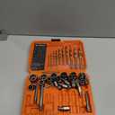 39PCS Screw & Bolt Extractor Set with Left Hand Drill Bit Set,Easy Out Screw Extractor Set,Multi-Spline Stripped Screw Extractor Kit, Bolt Extractor Kit for Studs, Rusted, Bolts & Screws