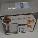 Handheld Steam Cleaner, 15s Fast Heating, Adjustable Steam, 650mL Large Water Tank, Pressurized Portable Steamer for Cleaning Home, Kitchen, Car, Bathroom, Tile, Furniture, Multi-Surface (White)