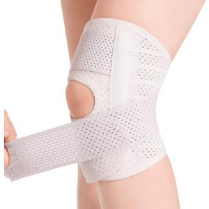 Galvaran Knee Brace with Side Stabilizers Relieve Meniscus Tear Knee Pain ACL MCL Arthritis,Joint Pain Relief, Breathable Adjustable Knee Support Suitable for Men and Women with Sports Injuries (X-Large)