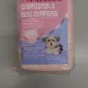 Ambreview Disposable Dog Diapers Female, Just Pull It Up, Doggie Diapers for Female Dogs, Strong Absorbency | Leak Proof, for Dogs in Heat | Elderly | Disabled, M 10 PCS