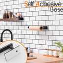 Paper Towel Holder Self-Adhesive Bar Under Cabinet for Kitchen Towel Oil Rubbed Bronze SUS304 Stainless Steel Wall Mounted Rack, AN3002ORB (1 Pack)