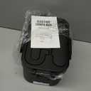 Electric Lunch Box for Adults, 1.8L Portable Heated Lunch Box with Bag for Office, Food Warmer LunchBox with Fork and Spoon for Home Car Truck (Black)