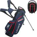 14-Way Golf Stand Bag, Lightweight Golf Bag with Stand for Men and Women (Blue)