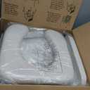 HOMENURSE T21 Bedside Commode Toilet, Portable Chair for Adults & Seniors