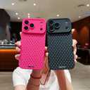 Compatible with iPhone 17 Air Case Cute Aesthetic Polka Dot Pattern Design for Girls Women, Soft Silicone Shockproof Protective Designed for iPhone 17 Air Case-Black
