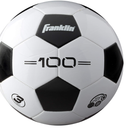 Franklin Sports Soccer Balls - Youth & Adult - Sizes 3 - Single & Bulk Packs - white