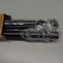 Shower Curtain Rod Adjustable 43-78 inch, 1"Diameter Spring Tension Curtain Rod No Drill, Anti-Rust Non-Slip Shower Rod, Black Shower Curtain Rod for Bathroom Tension