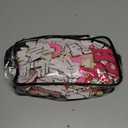 NICEVINYL Self-Adhesive Chenille Letters Patches: 104PCS Pink-Colored Letter Patches Stickers - Varsity Alphabet Initial Patch for Clothing Backpacks Make-up Bags DIY Gifts Decor