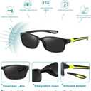 HAOLOTA Polarized Sunglasses Men Women Sports Style Designer Fishing Driving Glasses UV400 Protection