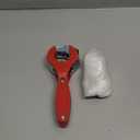 Ratcheting Tubing Cutter, 2025 New Upgrades Copper Pipe Cutter, Tubing Cutter 1/4" To 7/8", 2 in 1 Close Quarters Tube Compact Cutter, Ratcheting Pvc Cutter, Pipe Cutters Plumbing (Red)