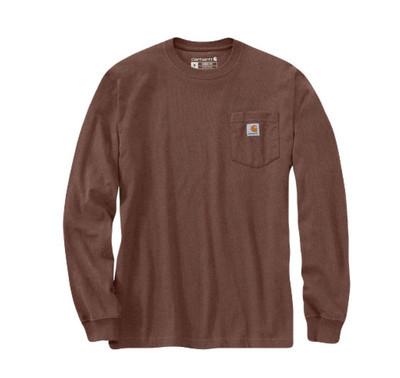 Carhartt Loose Fit Heavyweight Long-Sleeve Pocket T-Shirt, X-Large
