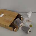 Kigley Set of 12 Wood Furniture Legs 4 inch Solid Square Couch Legs Mid-Century Modern Replacement for Sofa Armchair Recliner Coffee Table Dresser(Brown)