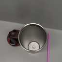 Owala FreeSip Tumbler Insulated Stainless Steel Water Bottle with Built-in Straw and Side Handle, For Travel, Work, School, and Sports, 40oz, BPA Free, Leak Proof, Black Cherry