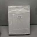 Amazon Basics Fluffy Washable Area Rug, Shaggy Carpet for Living Room, Bedroom, 6' W  9' L, Cream