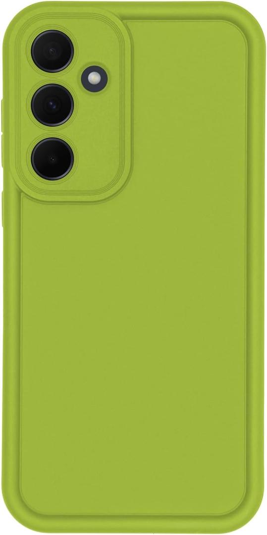 Puxicu Slim Case for Samsung Galaxy A26 5G, Enhanced Camera Protection, Shockproof Skin-Friendly Touch Soft Case Cover for Samsung Galaxy A26 Phone, Avocado Green