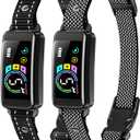 Bark Collar, 2 Pack Smart Dog Bark Collar for Large Medium Small Dogs, Anti Barking Device for Dogs Training Collar with Beep Vibration Harmless Shock, 5 Adjustable Sensitivity (Black)