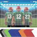 Football 14 Team Draft Board Wall Poster, 5 x 3.3 Feet, Premium Version