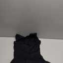 ABOCIW Womens High Neck Tennis Dress Sleeveless Wrap Skirt Built in Shorts Golf Athletic Dress Workout Rompers (Small, Black)