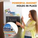 Aertiavty Magnetic Squares with Adhesive Backing, 360 Pcs 0.8" Fridge Magnets, Magnetic Strips with Adhesive Backing, 80 Mil Magnet Sheets for Whiteboard, Refrigerator, Crafts, Easy Peel and Stick