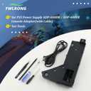 Power Supply for PS5 ADP-400DR / ADP-400ER /PA-1401-JT20 Internal Power Source with AC Adapter Replacement Console Accessories Parts with Repair Tools